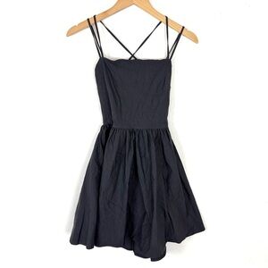 ASOS DESIGN lace up back structured mini prom dress NWT